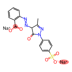 disodium 2-{(E)-[3-methyl-5-oxo-1-(4-sulfonatophenyl)-4,5-dihydro-1H-pyrazol-4-yl]diazenyl}benzoate