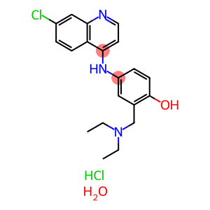 4-[(7-chloroquinolin-4-yl)amino]-2-[(diethylamino)methyl]phenol dihydrochloride