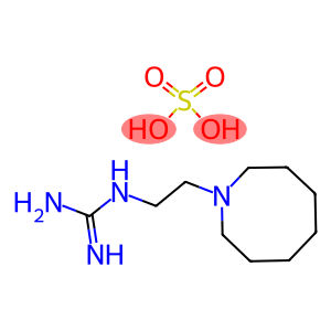 (2-(hexahydro-1(2h)-azocinyl)ethyl)guanidinehydrogensulfate