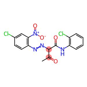 2-[(4-氯-2-硝基苯基)偶氮]-N-(2-氯苯基)-3-氧代-丁酰胺