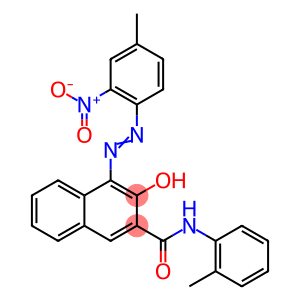 (4Z)-4-[2-(4-methyl-2-nitrophenyl)hydrazinylidene]-N-(2-methylphenyl)-3-oxo-3,4-dihydronaphthalene-2-carboxamide