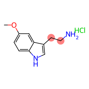 2-(5-methoxy-1H-indol-3-yl)ethanaminium