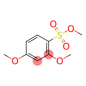 Benzenesulfonic acid, 2,4-dimethoxy-, methyl ester