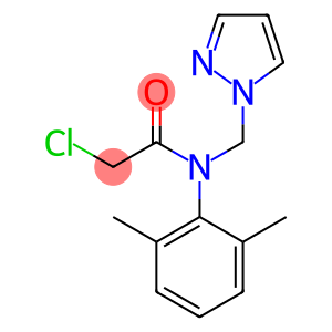 2-chloro-n-(2,6-dimethylphenyl)-n-(1h-pyrazol-1-ylmethyl)acetamide
