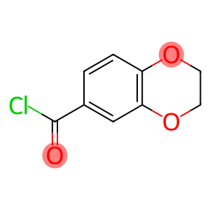 6-(Chlorocarbonyl)-2,3-dihydro-1,4-benzodioxine, 1,4-Benzodioxane-6-carbonyl chloride, 6-(Chlorocarbonyl)-1,4-benzodioxane