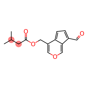 Butanoic acid, 3-methyl-, (7-formylcyclopenta[c]pyran-4-yl)methyl ester