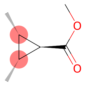 Cyclopropanecarboxylic acid, 2,3-dimethyl-, methyl ester, (1-alpha-,2-alpha-,3-alpha-)- (9CI)