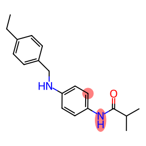 N-(4-((4-ETHYLBENZYL)AMINO)PHENYL)-2-METHYLPROPANAMIDE