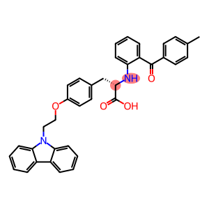 O-[2-(9H-Carbazol-9-yl)ethyl]-N-[2-(4-methylbenzoyl)phenyl]-L-tyrosine