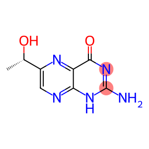 4(1H)-Pteridinone, 2-amino-6-(1-hydroxyethyl)-, (S)-
