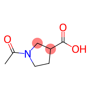 3-Pyrrolidinecarboxylic acid, 1-acetyl- (9CI)