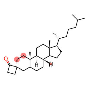 (3R)-Spiro[cholestane-3,1'-cyclobutan]-2'-one