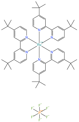 三[4,4'-二叔丁基-(2,2')-联吡啶]钌(III)二六氟磷酸盐