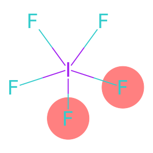 Iodine fluoride (IF5)