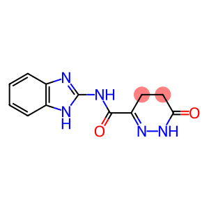 3-Pyridazinecarboxamide,N-1H-benzimidazol-2-yl-1,4,5,6-tetrahydro-6-oxo-