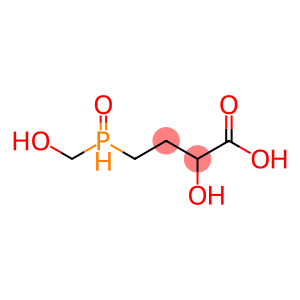 2-Hydroxy-4-(hydroxymethylphosphoryl) Butanoic acid