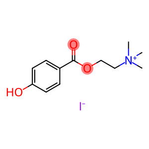 2-[(4-羟基苯甲酰)氧基]-N,N,N-三甲基乙铵碘化物