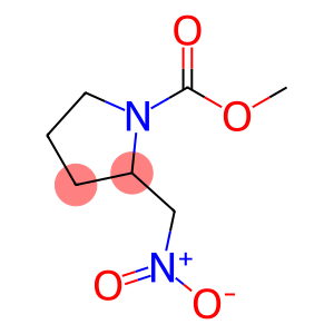 1-Pyrrolidinecarboxylic  acid,  2-(nitromethyl)-,  methyl  ester