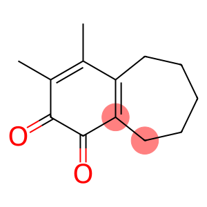 1H-Benzocycloheptene-1,2(5H)-dione, 6,7,8,9-tetrahydro-3,4-dimethyl- (9CI)