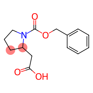 2-Pyrrolidineacetic acid, 1-[(phenylmethoxy)carbonyl]-