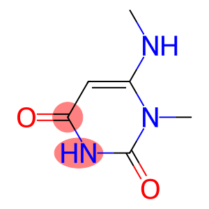 1-甲基-6-(甲氨基)嘧啶-2,4(1H,3H)-二酮