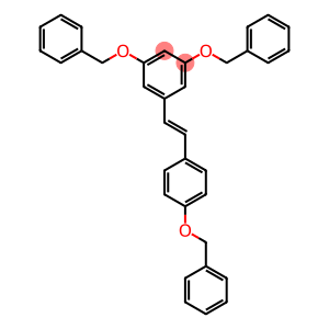 1,3-bis(phenylmethoxy)-5-[2-(4-phenylmethoxyphenyl)ethenyl]benzene
