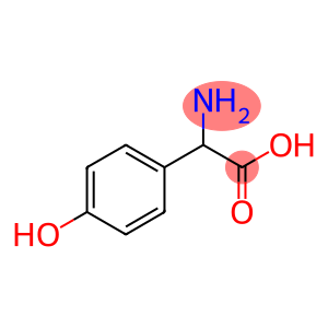 4-[Amino(carboxy)methyl]phenol, Amino(4-hydroxyphenyl)acetic acid