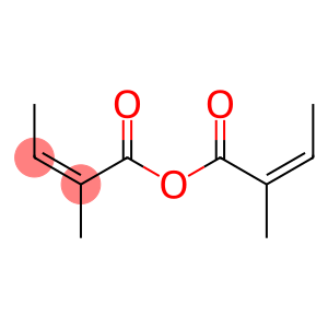 Bis[(Z)-2-methyl-2-butenoic acid] anhydride