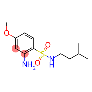 2-amino-4-methoxy-N-(3-methylbutyl)benzene-1-sulfonamide