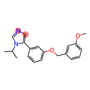 1-Isopropyl-5-[3-(3-methoxybenzyloxy)phenyl]-1H-imidazole