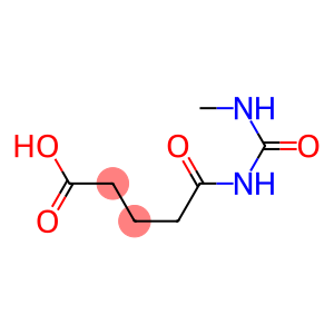 5-[(methylcarbamoyl)amino]-5-oxopentanoic acid