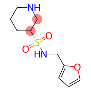 N-(2-furylmethyl)piperidine-3-sulfonamide