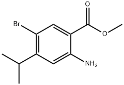 2-氨基-5-溴-4-异丙基苯甲酸甲酯