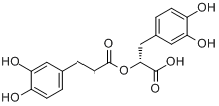 r-(+)-2-(3,4-dihydroxycinnamoyloxy)-3-(3,4-dihydroxyphenyl)propionicacid