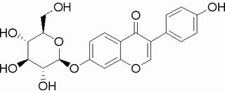 7-(beta-d-glucopyranosyloxy)-3-(4-hydroxyphenyl)-5-hydroxy-4h-1-benzopyran-4