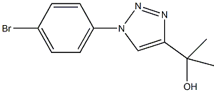 1-(4-溴苯基)-α,α-二甲基-1H-1,2,3-三唑-4-甲醇