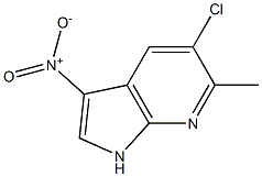 5-氯-6-甲基-3-硝基-1H-吡咯并[2,3-B]吡啶