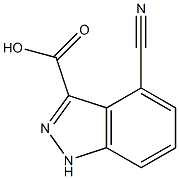 4-CYANO-3-(1H)INDAZOLE CARBOXYLIC ACID