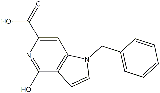 1-BENZYL-4-HYDROXY-6-CARBOMOYL-5-AZAINDOLE