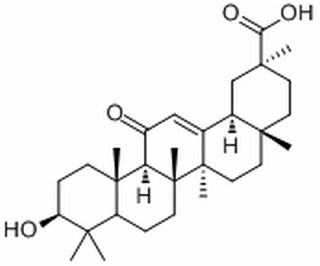 3-beta-hydroxy-11-oxo-18-alpha-olean-12-en-30-oicacid