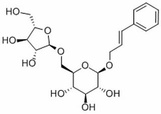 (2E)-3-phenyl-2-propenyl6-O-.alpha.-L-arabinofuranosyl-(9CI)