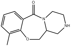 6H-Pyrazino[2,1-c][1,4]benzoxazepin-6-one, 1,2,3,4,12,12a-hexahydro-10-methyl-