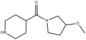 Methanone, (3-methoxy-1-pyrrolidinyl)-4-piperidinyl-