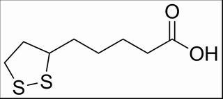 5-[(3S)-1,2-dithiolan-3-yl]pentanoate