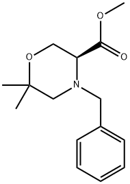 (S)-methyl 4-benzyl-6,6-dimethylmorpholine-3-carboxylate