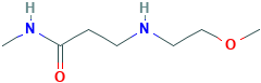 3-[(2-Methoxyethyl)amino]-N-methylpropanamide
