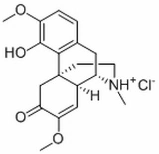 (9a,13a,14a)-4-Hydroxy-3,7-dimethoxy-17-methyl-7,8-didehydromorphinan-6-one hydrochloride