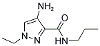 4-AMINO-1-ETHYL-1 H-PYRAZOLE-3-CARBOXYLIC ACID PROPYLAMIDE