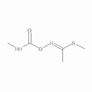 Acetimidic acid, N-[(methylcarbamoyl)oxy]thio-, methyl ester