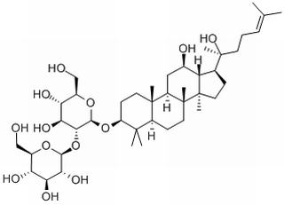 (5xi,8xi,9xi,12alpha,14beta,20R)-12,20-dihydroxylanost-24-en-3-yl 2-O-beta-D-glucopyranosyl-beta-D-glucopyranoside